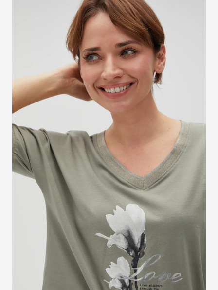 Moodo Svijetlo zelena Moodo ženska majica