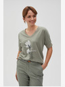 Moodo Svijetlo zelena Moodo ženska majica