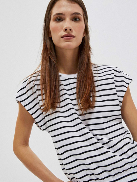 Moodo Plavo-bijela ženska Moodo majica na pruge