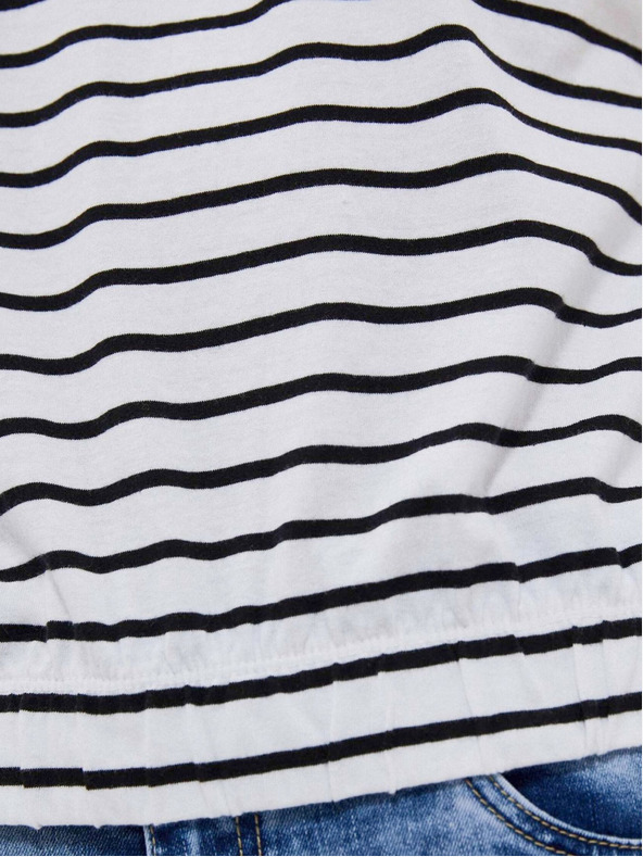 Moodo Plavo-bijela ženska Moodo majica na pruge