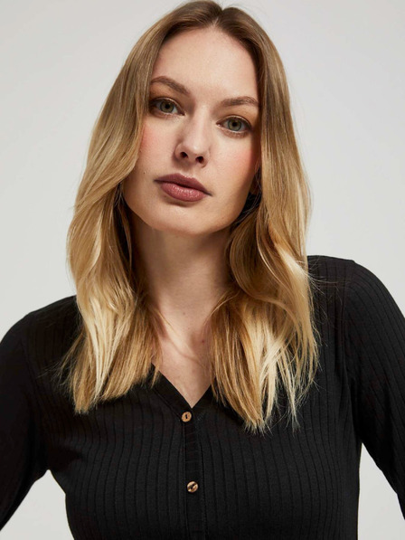 Moodo Crna ženska Moodo majica