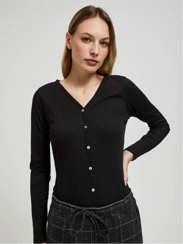 Moodo Crna ženska Moodo majica