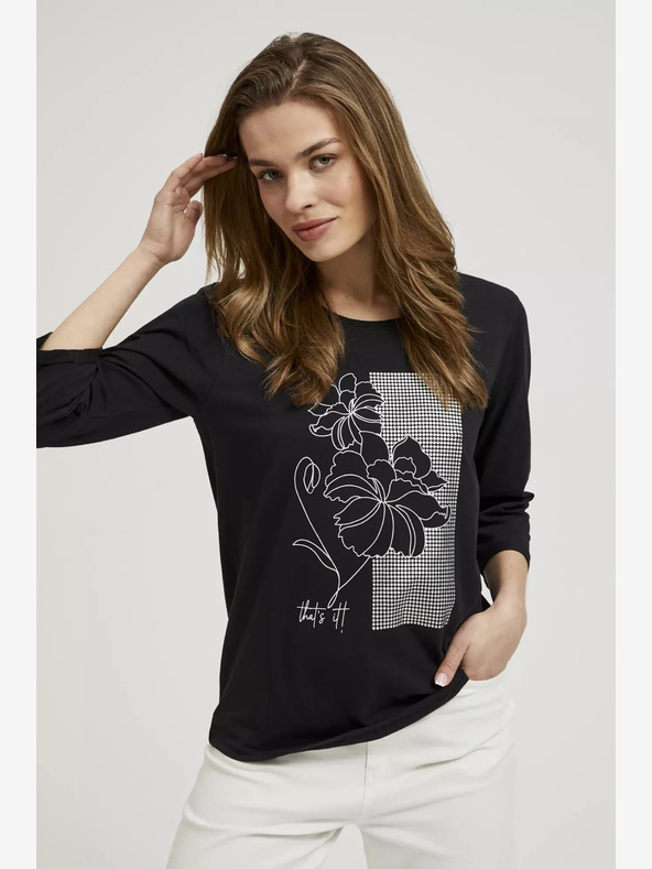 Moodo Moodo ženska majica dugih rukava