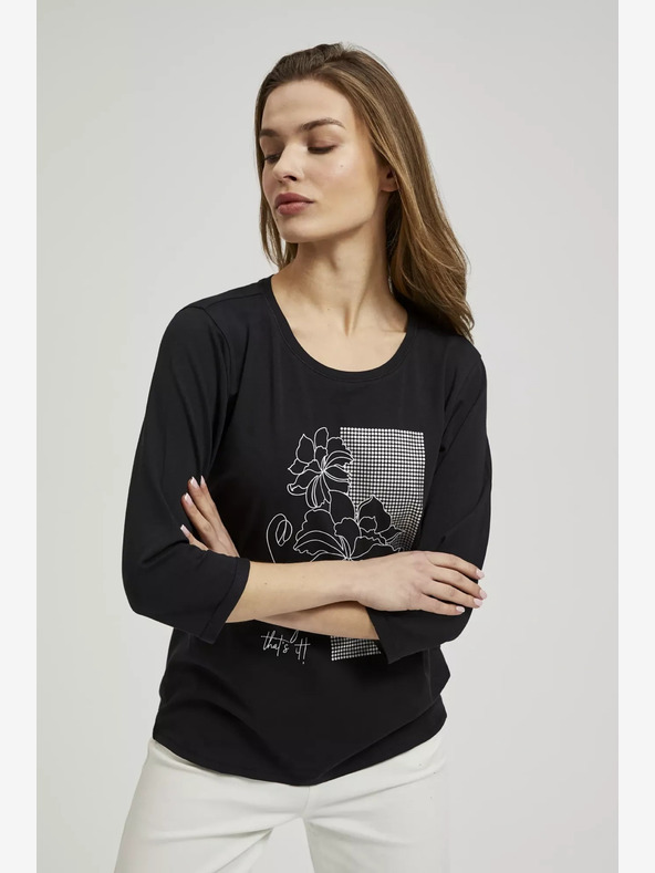 Moodo Moodo ženska majica dugih rukava