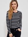 Moodo Bijelo-crna ženska Moodo majica na pruge