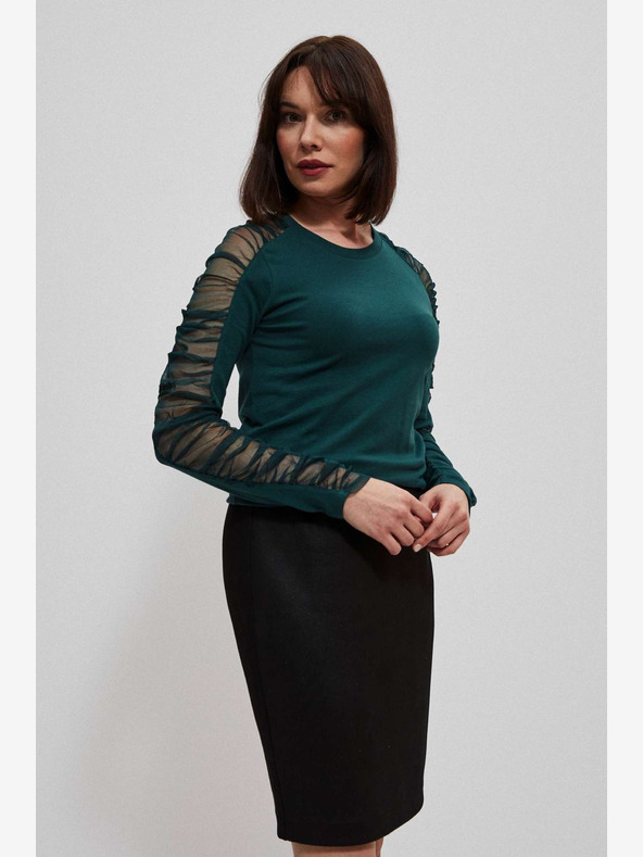 Moodo Zelena ženska majica Moodo