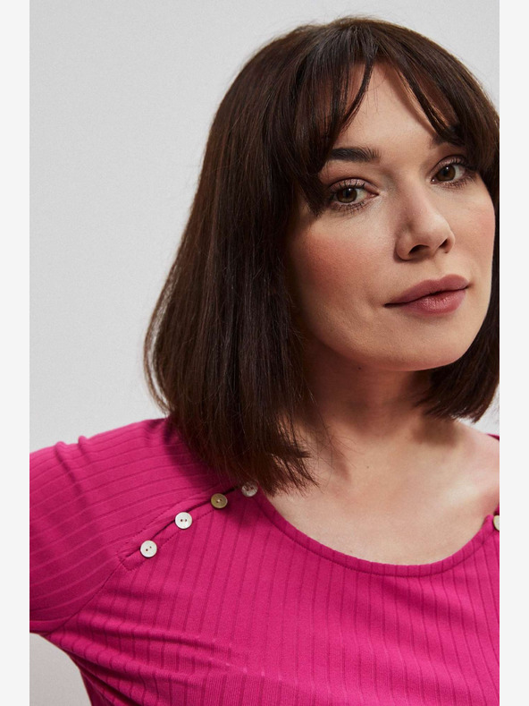 Moodo Moodo roza ženska majica