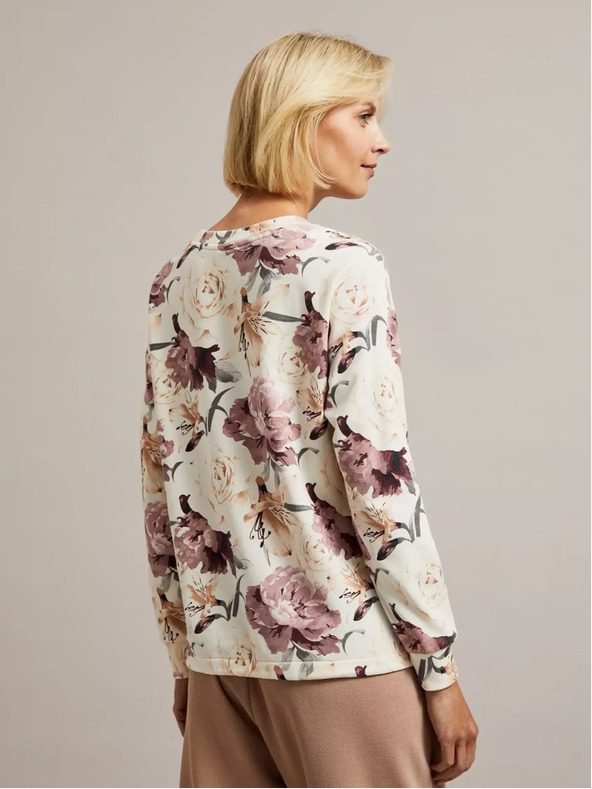 Moodo Ženska majica s cvjetnim uzorkom Moodo