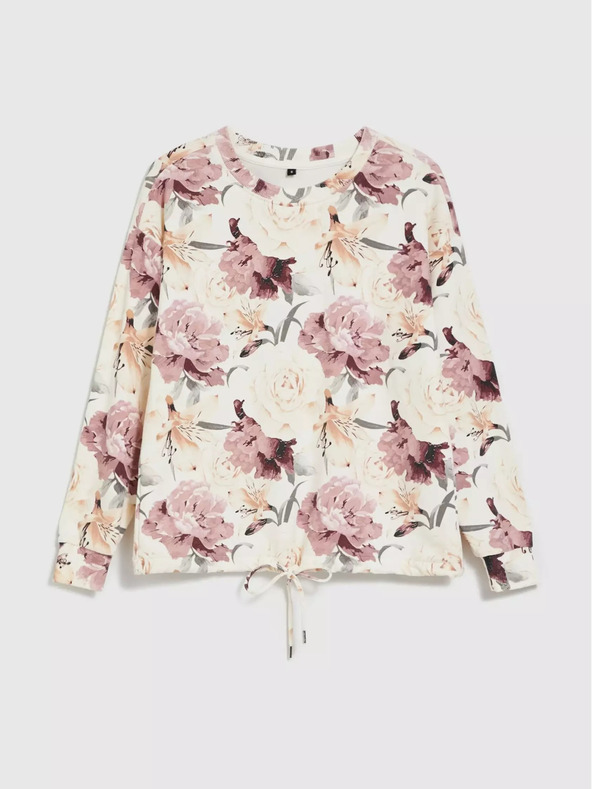 Moodo Ženska majica s cvjetnim uzorkom Moodo