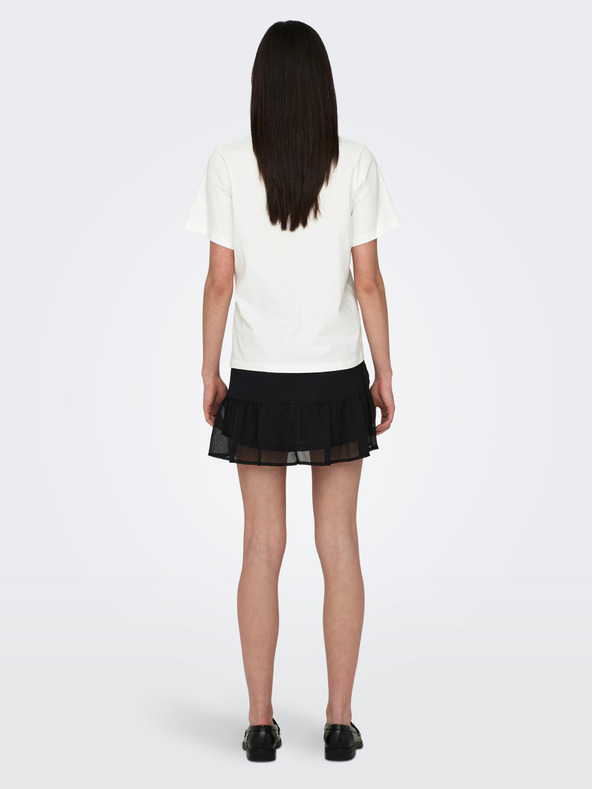 Jacqueline de Yong Bijela ženska basic majica JDY Pisa