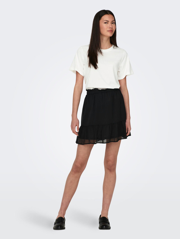 Jacqueline de Yong Bijela ženska basic majica JDY Pisa