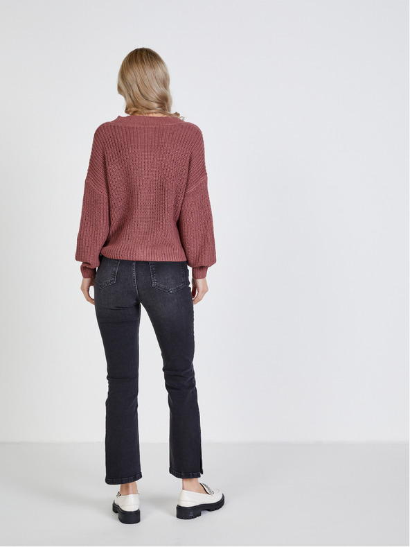 ONLY Stari ružičasti kratki kardigan ONLY Carol