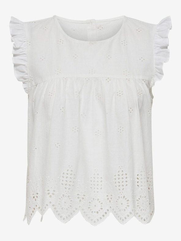ONLY Bijela ženska bluza ONLY Silla