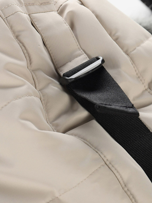 ALPINE PRO Crno-siva ženska zimska jakna ALPINE FOR EGYPA