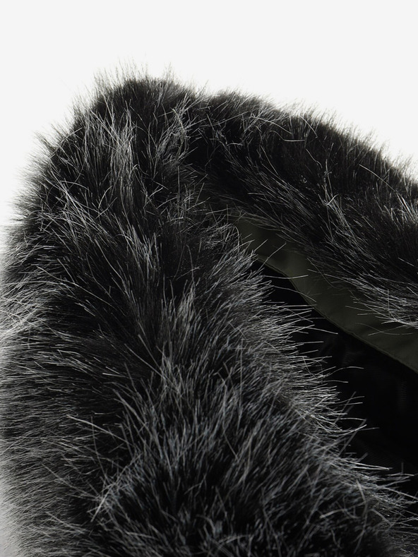 ALPINE PRO Crno-zelena ženska zimska jakna ALPINE FOR EGYPA