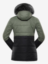 ALPINE PRO Crno-zelena ženska zimska jakna ALPINE FOR EGYPA