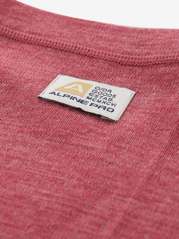 ALPINE PRO Tamno ružičasti univerzalni šal od Merino vune ALPINE FOR KATANE