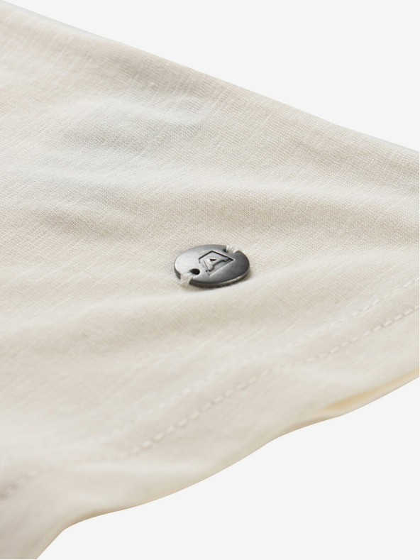 ALPINE PRO Ženska pamučna majica ALPINE PRO CASTA bež