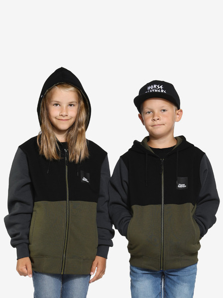 Horsefeathers Dječji sweatshirt Jordan II Horsefeathers - crni