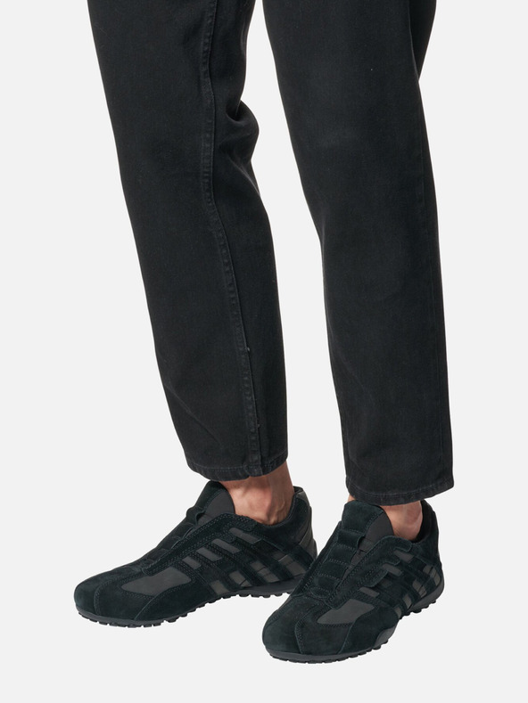 Geox Crne muške tenisice Geox Uomo Snake