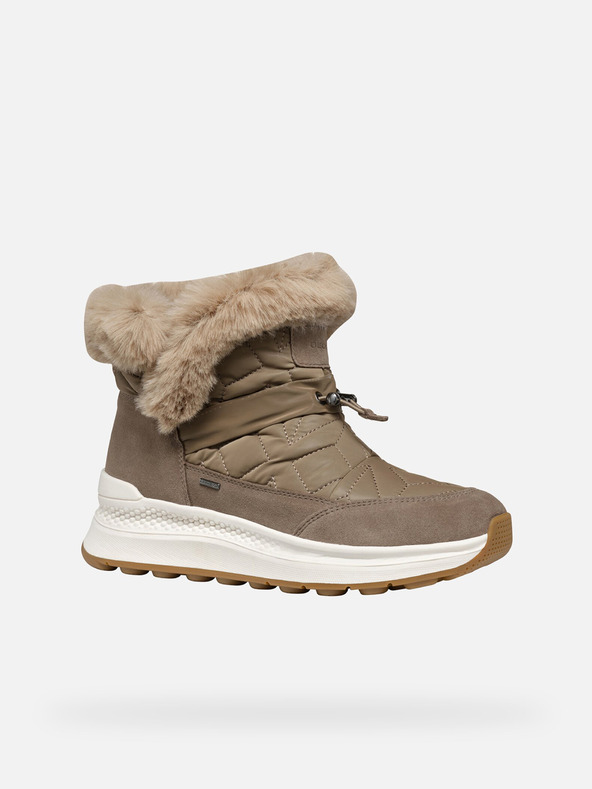 Geox Ženske gležnjače Geox Spherica Actif X2 bež boje