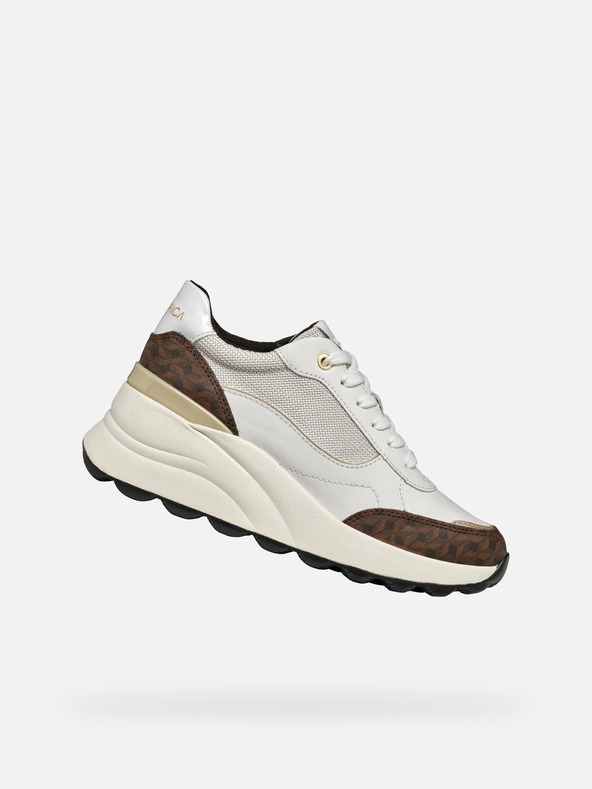 Geox Bijele ženske tenisice Geox Spherica EC13