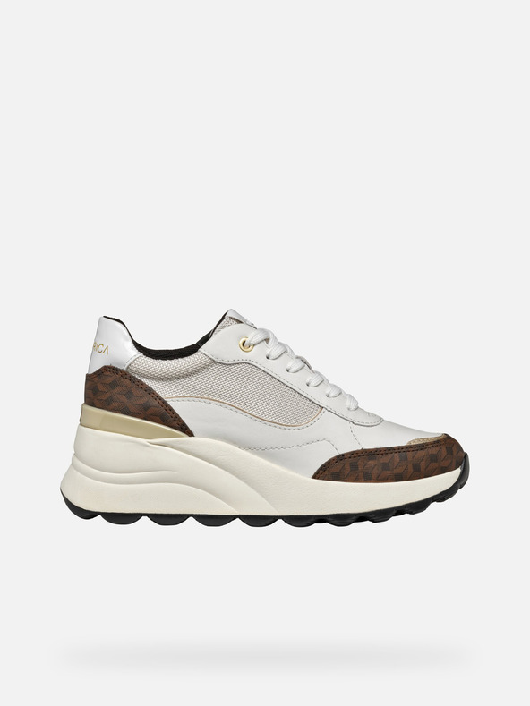 Geox Bijele ženske tenisice Geox Spherica EC13