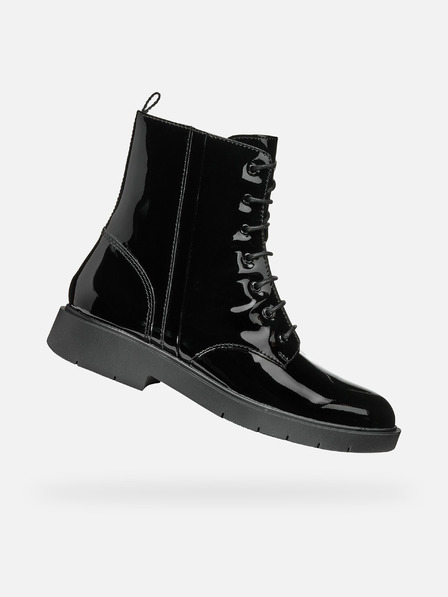 Geox Crne ženske gležnjače Geox Spherica Ec1