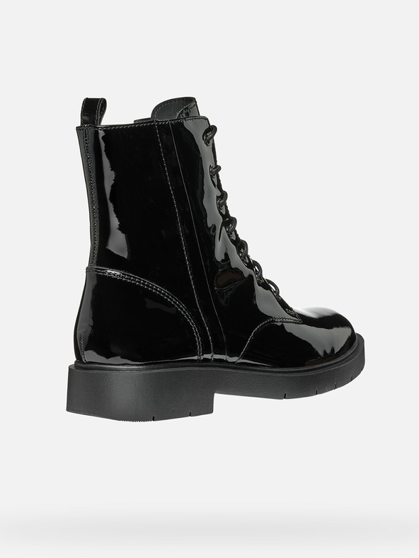 Geox Crne ženske gležnjače Geox Spherica Ec1