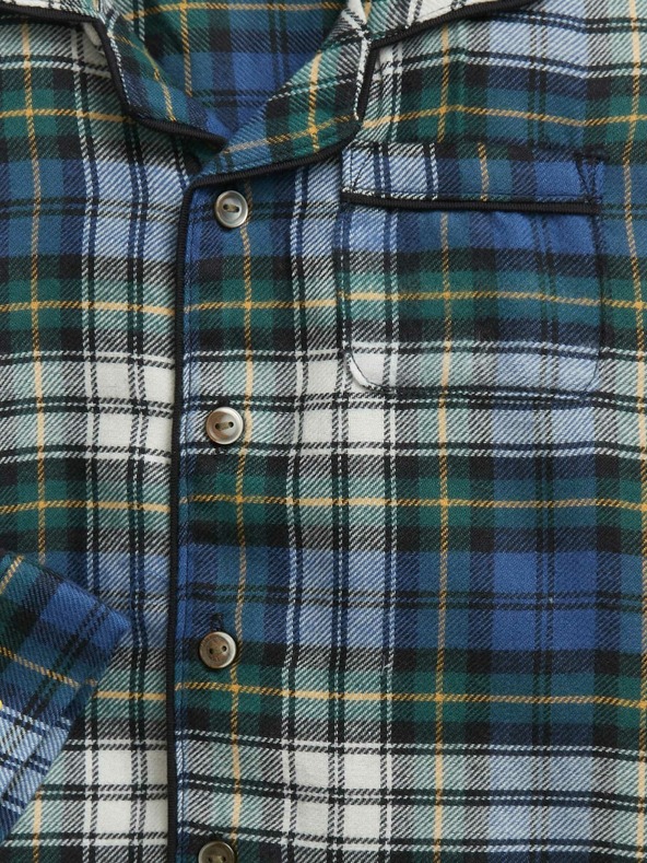 GAP Baby karirani komplet za spavanje