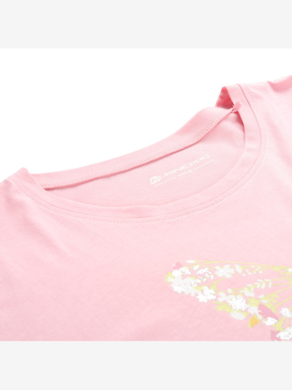 ALPINE PRO Ženska majica ALPINE PRO OMBA 2 romance rose varijanta pb