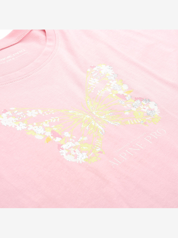 ALPINE PRO Ženska majica ALPINE PRO OMBA 2 romance rose varijanta pb