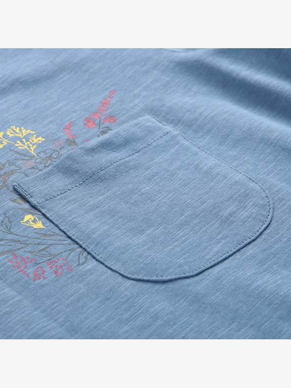 ALPINE PRO Ženska pamučna majica ALPINE PRO BOLENA 2 indigo plava pa varijanta