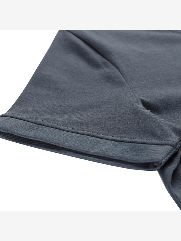 ALPINE PRO Ženska majica kratkih rukava od organskog pamuka ALPINE PRO TERMESA 2 tamna škriljasta verzija pa