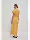 Moodo Moodo žuta duga haljina