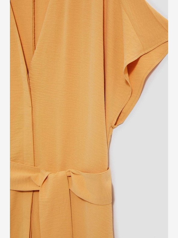 Moodo Moodo žuta duga haljina