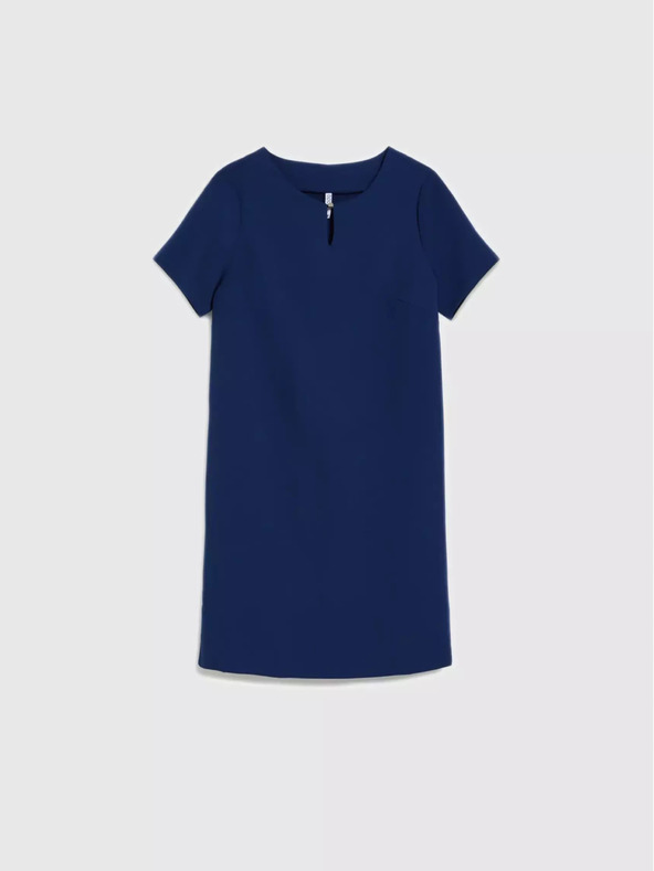 Moodo Moodo tamnoplava haljina do koljena