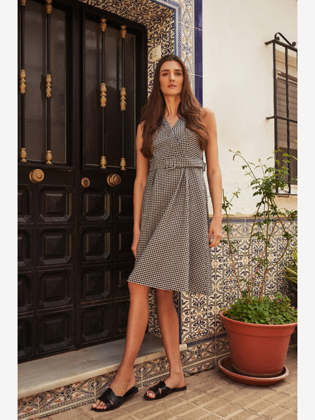 Moodo Crno-bijela Moodo haljina