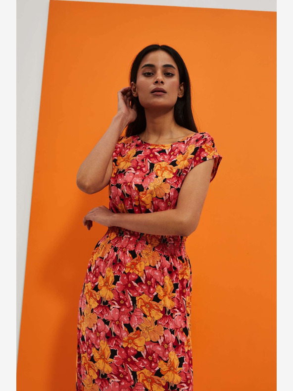 Moodo Moodo maxi haljina s cvjetnim printom