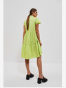 Moodo Moodo svjetlo zelena košulja haljina