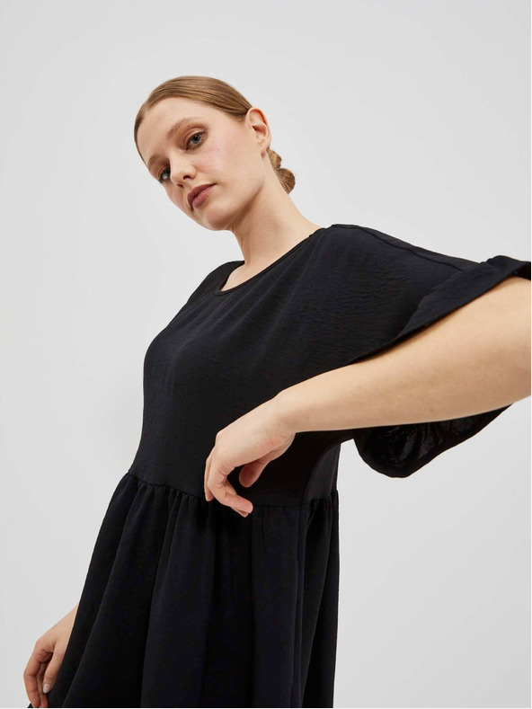 Moodo Crna ženska haljina Moodo