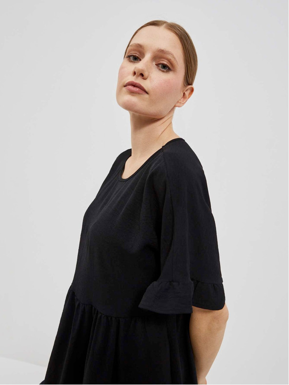 Moodo Crna ženska haljina Moodo