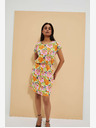 Moodo Narančasta cvjetna haljina by Moodo