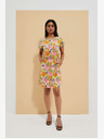 Moodo Narančasta cvjetna haljina by Moodo