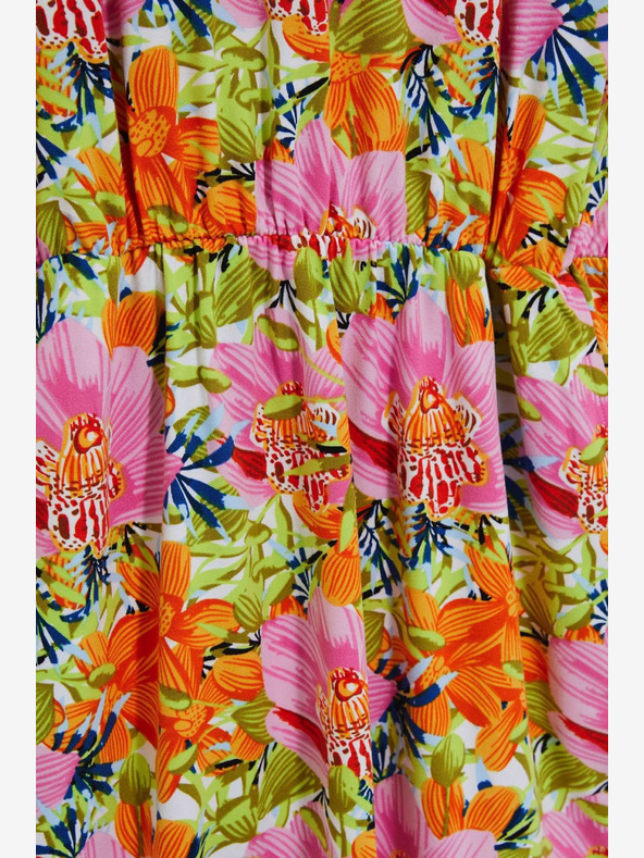 Moodo Narančasta cvjetna haljina by Moodo