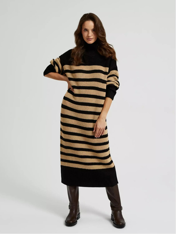 Moodo Moodo ženska haljina s dolčevitom