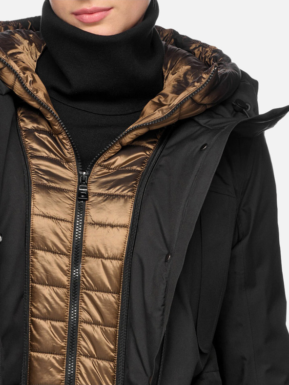 Geox Ženska crna jakna Geox Felicity Abx