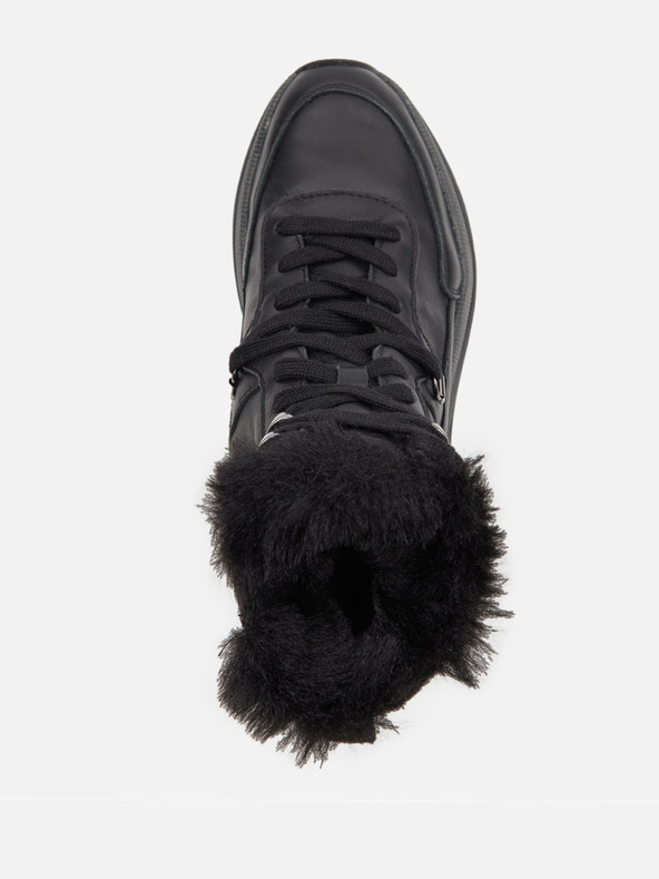 Geox Crne ženske gležnjače Geox Diamanta