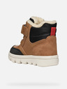 Geox Smeđe dječačke zimske cipele Geox Willaboo B Ab