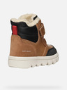 Geox Smeđe dječačke zimske cipele Geox Willaboo B Ab